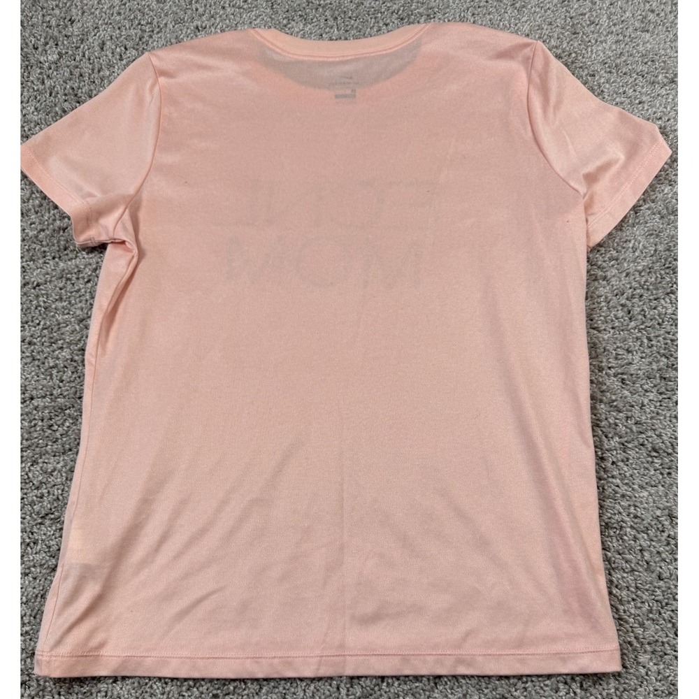Nike Dri‎ Fit Womens T-Shirts - Lot Of 2 - ECNL Mom And Solid Gray Swoosh L / XL - Picture 5 of 13